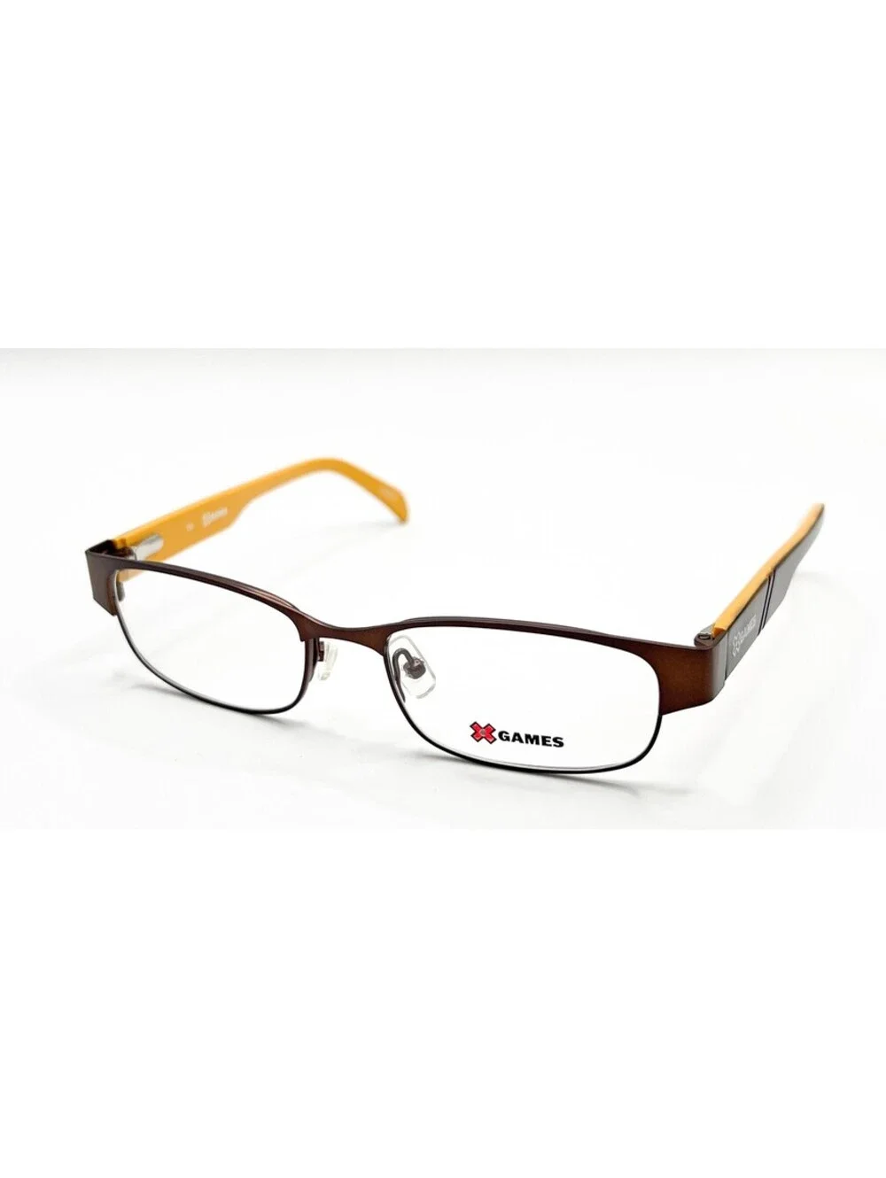 X Games Biker 210 Satin Brown Authentic Eyeglasses 49-16-135